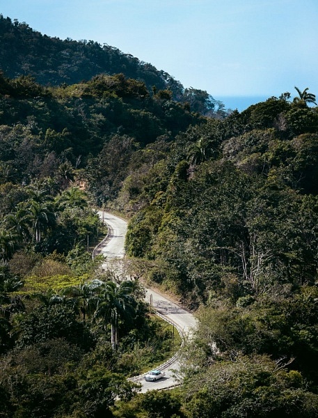 Route "La Farola" entre Cajobajo et Baracoa, Cuba